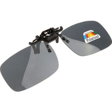 Dolity Çerçevesiz Güneş Gözlüğü Sürüş Spor Seyahat Polarize Gözlük Lensleri -, 13 x 4 cm Gri  (Yurt Dışından)