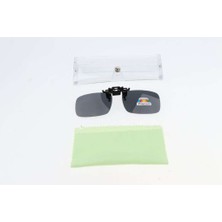 Dolity Çerçevesiz Güneş Gözlüğü Sürüş Spor Seyahat Polarize Gözlük Lensleri -, 13 x 4 cm Gri  (Yurt Dışından)