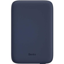 Benks MP01 Magsafe Kablosuz Wireless Slim Powerbank 5000 Mah