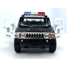 Hepsilazım Oyuncak Metal Çek Bırak Araba 2005 Hummer H2 Sut (Police)