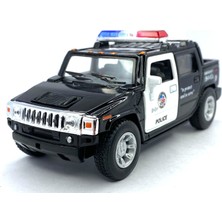 Hepsilazım Oyuncak Metal Çek Bırak Araba 2005 Hummer H2 Sut (Police)