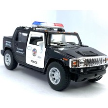 Hepsilazım Oyuncak Metal Çek Bırak Araba 2005 Hummer H2 Sut (Police)