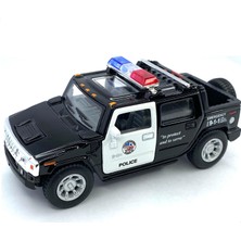 Hepsilazım Oyuncak Metal Çek Bırak Araba 2005 Hummer H2 Sut (Police)