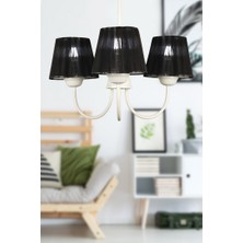 Begüsa Ova 3.lü Avi̇ze Beyaz Si̇yah Şapka