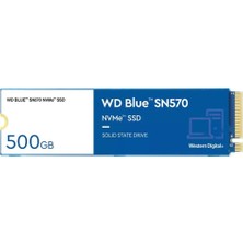 Wd Blue Sn570 500GB 3500-2300MB M.2 2280 NVMe SSD