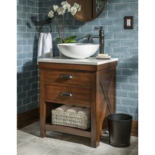 Ahşap Gemisi Minas Banyo Dolabı