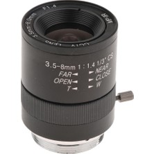 Sharplace 3.5-8mm F1.4 Cs Ccd Kamera Için Cctv Lens (Yurt Dışından)