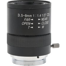 Sharplace 3.5-8mm F1.4 Cs Ccd Kamera Için Cctv Lens (Yurt Dışından)