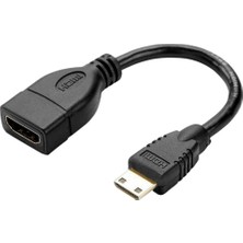 Flameer 2 Adet Mini HDMI Adaptörü Kablosu Mini HDMI Için HDMI Uzatma Kablosu 17 cm 2 Adet  (Yurt Dışından)