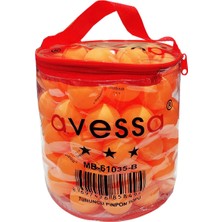 Avessa Abs Masa Tenisi Topu Gazlı Pinpon Topu Turuncu