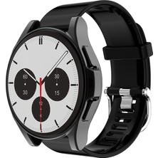 Nezih Case Samsung Galaxy Watch 4 40MM Uyumlu Kasa ve Ekran Koruyucu  - Siyah