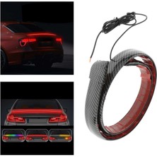 Flameer LED Arka Spoiler Işık Şeridi 12 - 24 V Arabalar Için Suv Dış Aksesuarlar Kırmızı 2 Işlevler (Yurt Dışından)