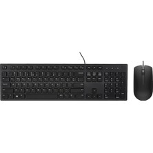 Dell KB-216BK Kablolu Multimedia Q Ingilizce Klavye - Mouse Set