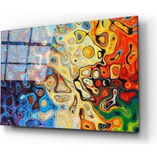 Aras Glass Art Renkler 14 Cam Tablo