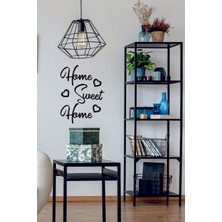 karakoç eğitim araçları Ahşap Dekoratif Home Sweet Home Duvar Süsü Tablo Ev Duvar Dekorasyonu