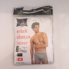 Tutku Erkek Elastan Likralı  Boxer  3' Lü