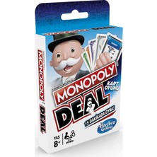 Hasbro Monoply Kart Oyunu (Yurt Dışından)