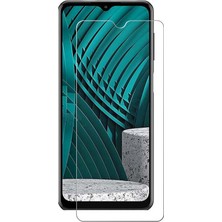 For Samsung Galaxy M12 Ekran Koruyucu Cam Temperli Sert Maxi