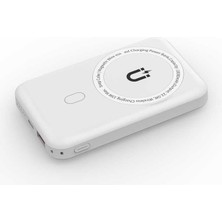 Wiwu Iphone 12 Mini SC10000 Magsafe Powerbank Beyaz