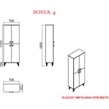 Kalender Dekor Soni̇a-1-4 Vesti̇yer