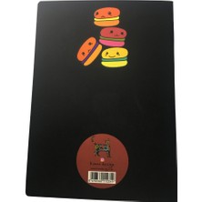 Kiwoodesign Siyah Defter Sevimli Tatlılar