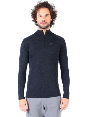 Woolona Merino Astro Erkek Fermuarlı Termal Içlik Üst