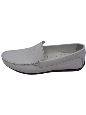 Güvener King Shoes 4006 Beyaz Yazlık Erkek Ayakkabı
