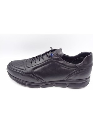 King Shoes Büyük Numara Spor Erkek Ayakkabı TRD4378 Siyah
