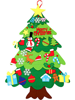Lovoski Noel Ağacı Seti Dıy Craft Duvar Yeni Yıl Çocuklar Için Aksesuar (Yurt Dışından)