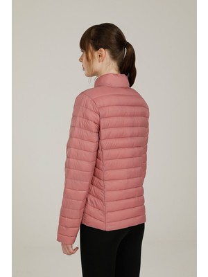 Lumberjack Basic Padded Coat  1pr Pembe Kadın Mont