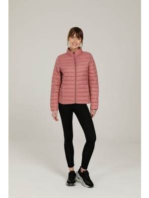 Lumberjack Basic Padded Coat  1pr Pembe Kadın Mont