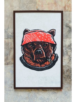 Maggie Art Bear Style Metaframe Tablo