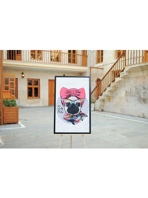 Maggie Art Cutepug Metaframe Tablo