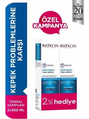 Bioxcin Aquathermal Kepek  Şampuan 300 Ml + 2.Si Hediye