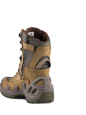 Vaneda Tactical 1191 Pro Mid On Duty Dry-Tex Su Geçirmez Haki Nubuk Bot