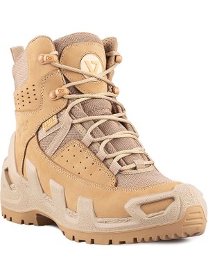 Vaneda Tactical 1192 Pro Mid On Duty Dry-Tex Su Geçirmez Bej Nubuk Bot