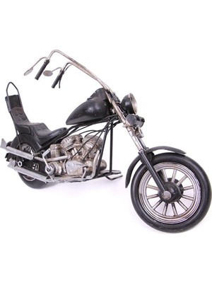 Lilibeaty Dekoratif Metal Motosiklet Biblo