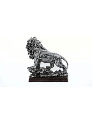 Lilibeaty Polyester Dekoratif Aslan Biblo 21 cm Dekoratif Hediyelik
