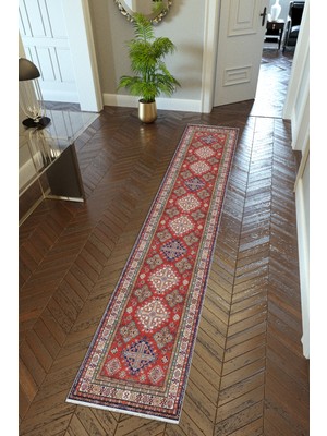 10 Post Online Yolluk Otantik Kahverengi Kaymaz Kesme Yıkanabilir Ince Dijital Baskı Koridor Halısı