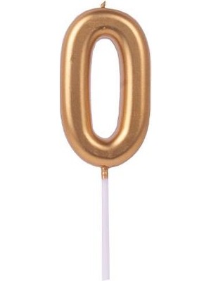Partici 0 Rakam Mum Altın