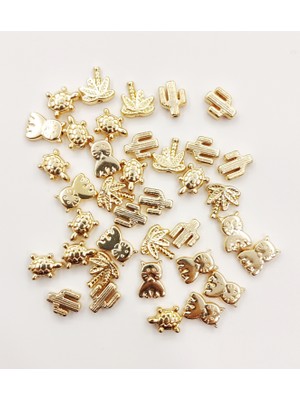 Yiğit Aksesuar Altın Kaplama Takı Yapım Ara Aparatı 20 Adet