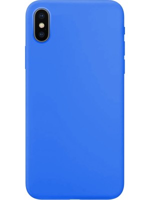 Eco Sense Apple iPhone Xs Max Koyu Mavi Kapak