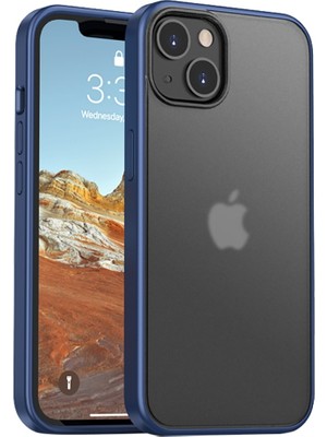 Bikapak Elit Enigma Apple iPhone 13 Mini Mavi Kapak