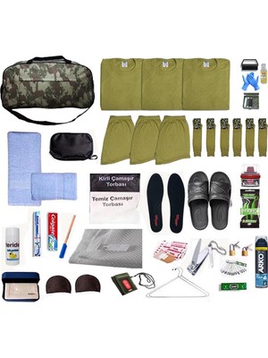 Askere Gidiyorum Yazlık Asker Seti