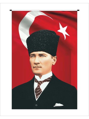 Hazar Bayrak Atatürk Posteri 150X225CM