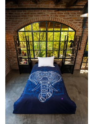 Home&bath Tek Kişilik Nevresim Takımı Elephant