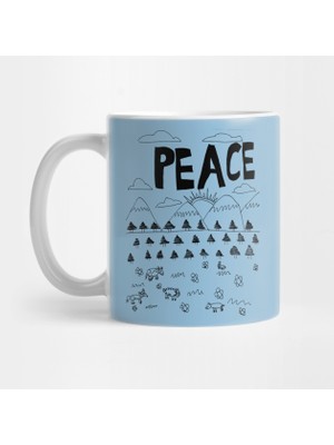 Pixxa Peace Barış Kupa Bardak