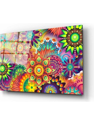 Aras Glass Art Renkler 8 Cam Tablo