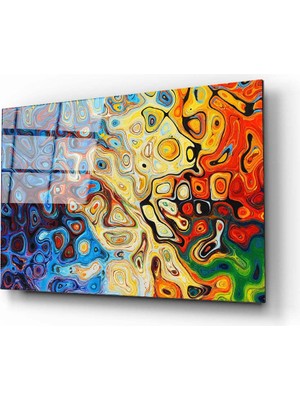Aras Glass Art Renkler 14 Cam Tablo