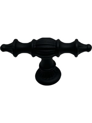 Dreamax (5 Adet) Gözde Siyah Düğme Çekmece Dolap Mobilya Kulpları